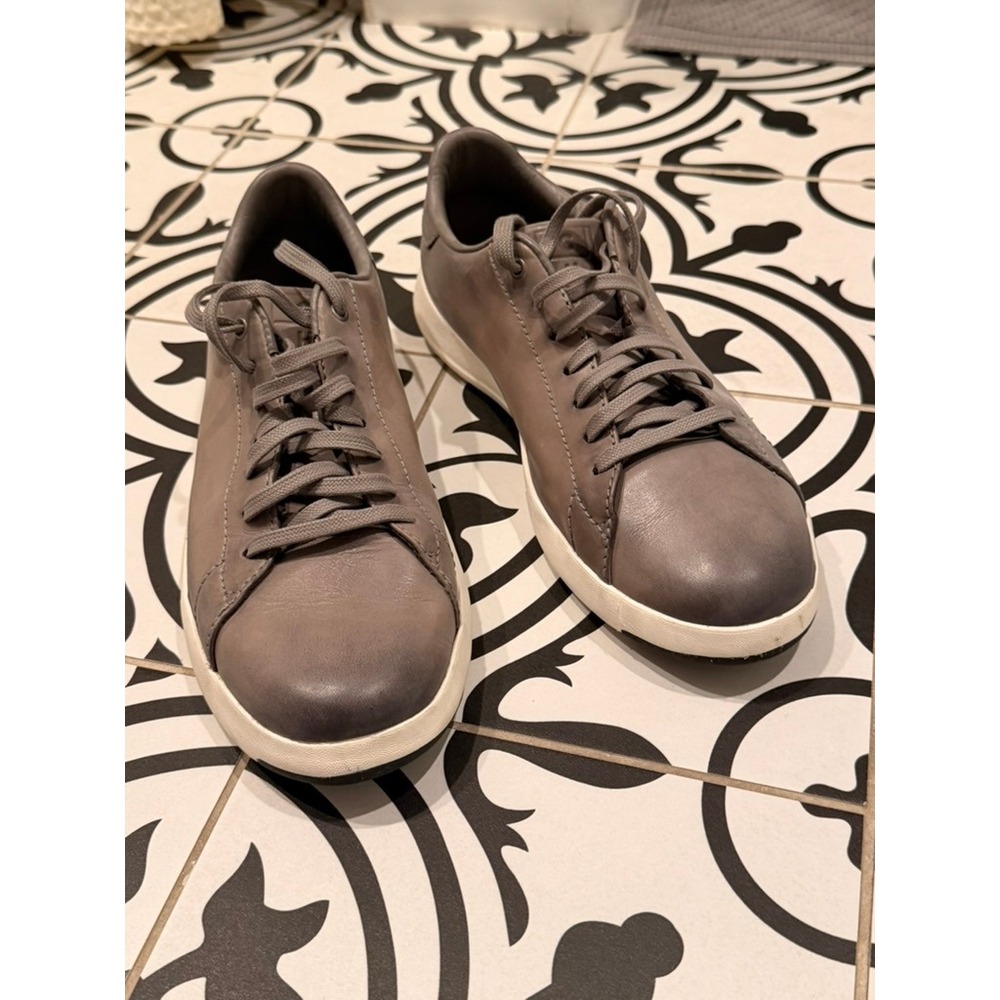 Cole Haan Grand Crosscourt Sneaker Mens 10 Grey Leather Low Top Shoes
